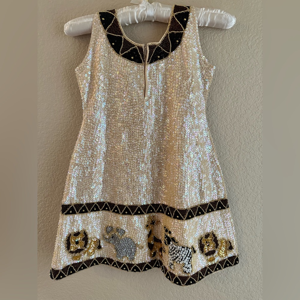 Little Attitudes by Debra size 6X Pageant dress🦁🐘🦒🦓 Safari - Picture 2 of 11